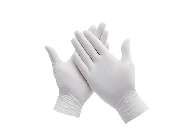 guantes quirúrgicos de nitrilo