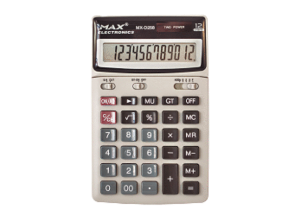 Calculadora MAX MX-D258 12 dígitos. - Imagen 5