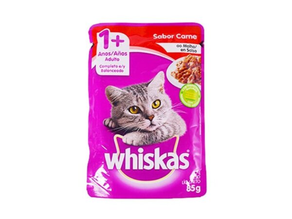 Cuido gato Whiskas X 85 gr