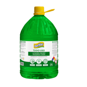 Lavaloza líquido Limón BERHLAN 3800ML