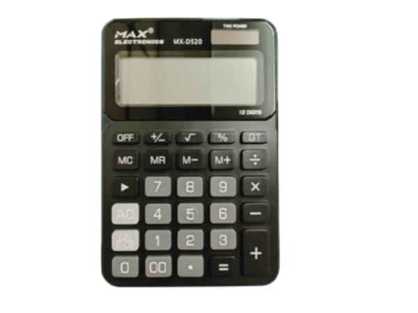 Calculadora MAX MX-D520 12 dígitos.
