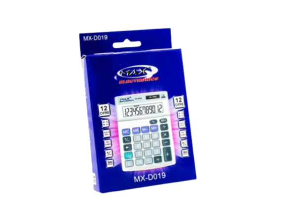 Calculadora MAX MX-D019 12 dígitos. - Imagen 4