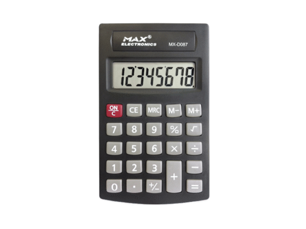 Calculadora MAX MX-D087 8 dígitos. - Imagen 2