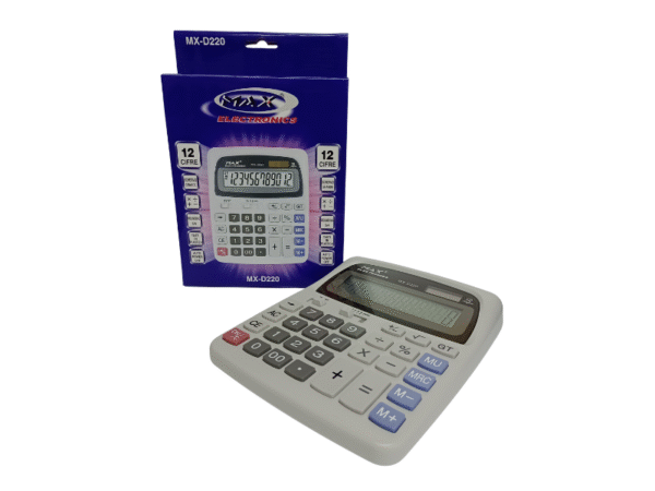 Calculadora MAX MX-D220 12 dígitos. - Imagen 3