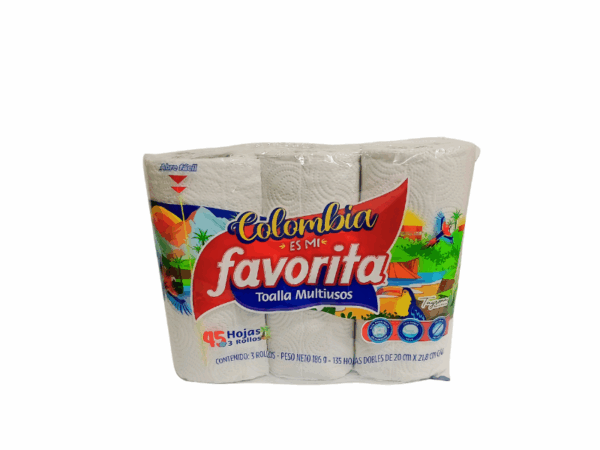 TOALLA MULTIUSOS  X3 ROLLOS