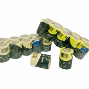 Notas Adhesivas en Rollo INFO NOTES Paquete X 10 Amarillo Pastel y Neón