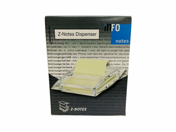 DISPENSADOR NOTAS Z 75x75MM INFO NOTES