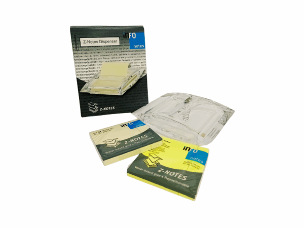 DISPENSADOR NOTAS Z 75x75MM INFO NOTES - Imagen 2