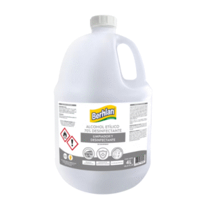 Alcohol Etílico 70% Desinfectante BERHLAM 4L