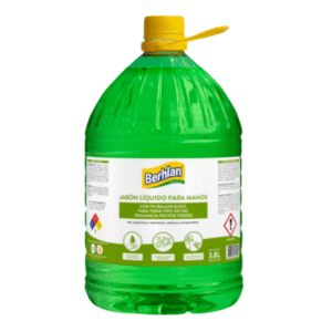 Jabón Líquido para Manos Frutos Verdes BERHLAN 3.8L