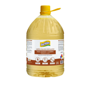 Jabón Líquido Espumoso Manos y Cuerpo Avena BERHLAN 3.8L